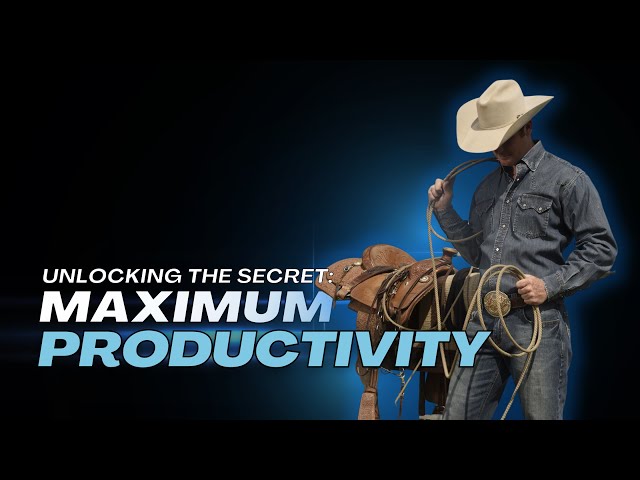 Unlocking the Secret to Maximum Productivity