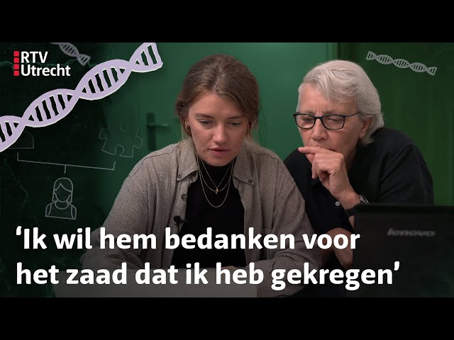 DNA onthult: moeder en dochter samen op zoek naar haar DONORVADER | RTV Utrecht