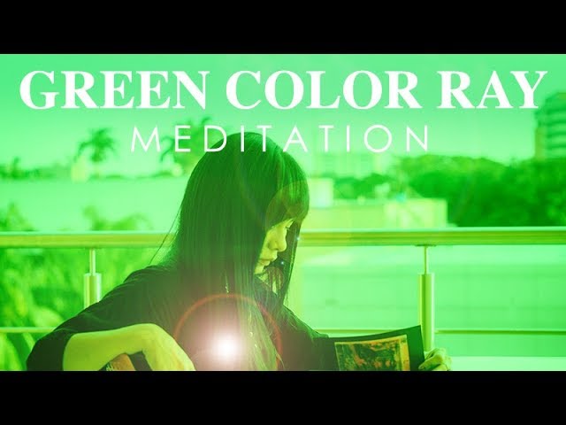 Gemstone Therapy Green Color Ray Healing Meditation