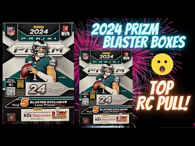 2024 Panini Prizm Football Blaster Boxes ** Big Hit!! from 2 Blaster Boxes! **