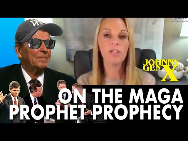 MAGA "prophet" Julie Green is worked up over a Harris candidacy.