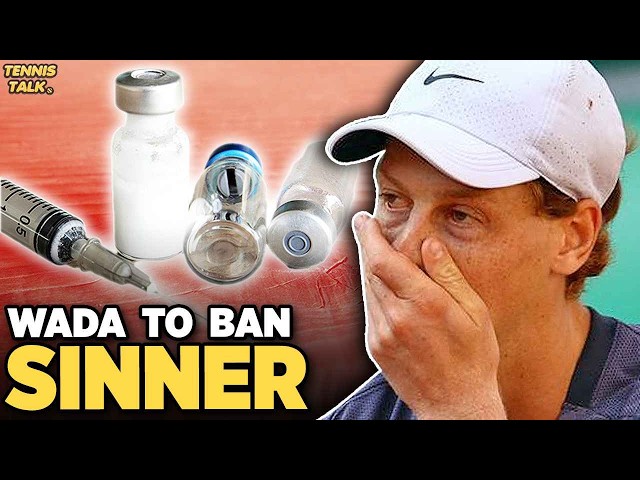 WADA Appeal Decision to Ban Sinner over Failed Drug Tests | Tennis News