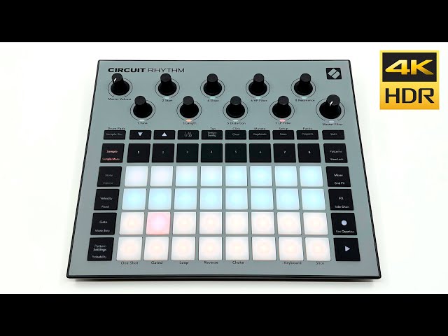 Novation Circuit Rhythm 🎧🎵 Beatmaking Performance Sampler Unboxing