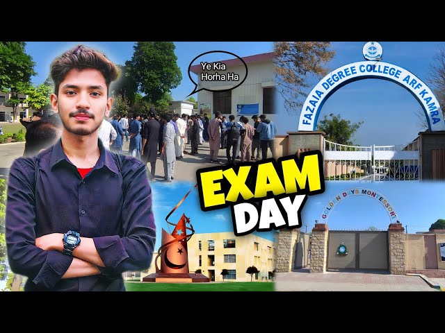 Kamra Air Base Pakistan Mein Exam Dia 😱