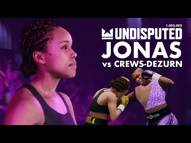 Miss GB Natasha Jonas - UNDISPUTED - vs CREWS-DEZURN