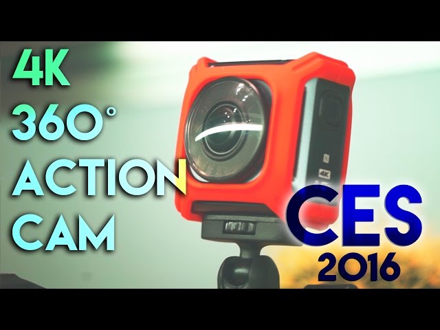 Nikon's New 4K 360˚ Action Cam (CES 2016)