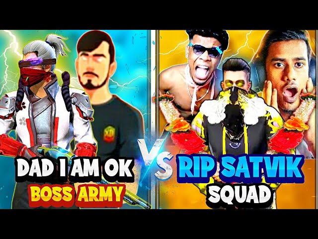 SATVIK आगया STREAK तोड़ने🤬RIP SATVIK SQUAD🤦‍♂️🤣फिर जो हुआ😱-DAD I AM OK GAMING