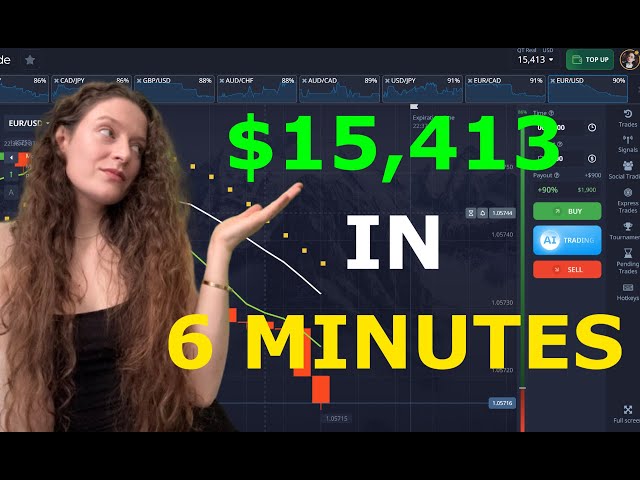 I Earned $15,413 in 6 Minutes | Amazing Pocket Option Strategy