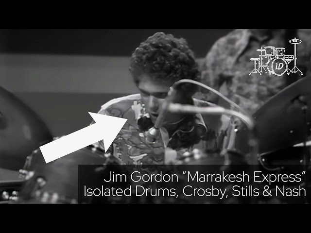 Jim Gordon "Marrakesh Express" Isolated Drums