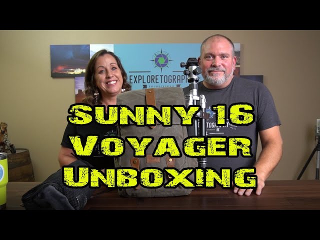 Create: Sunny 16 Voyager Camera Backpack Unboxing