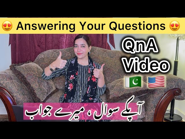 Sawal Jawab | Answered All Your Questions | Q&A ❤️ #sawaljawab #hindiurduvlogs #america