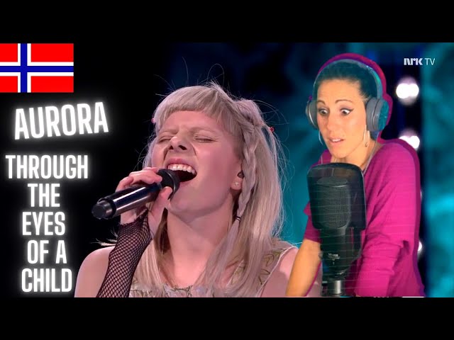 Aurora  - Through the Eyes of a Child (Live at #Nidarosdomen) REACTION #aurora #reaction