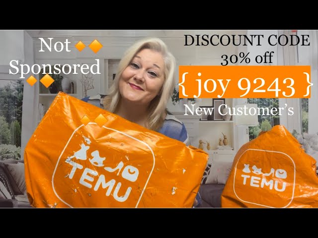 TEMU TIME!! HAUL || +NEW CUSTOMER’S DISCOUNT CODE!!