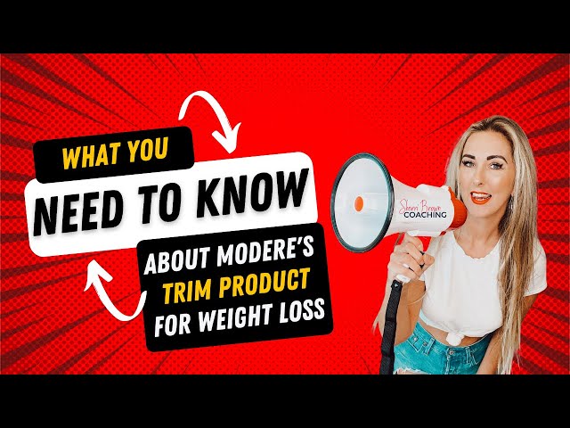 Modere TRIM - What You NEED TO KNOW! | Weight Loss Transformation | Weight Loss Supplements