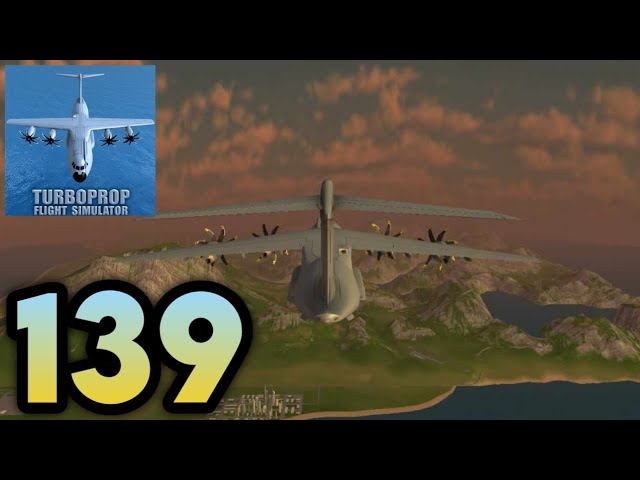 Turboprop Flight Simulator - Gameplay Walkthrough Part 139 - BASIC TRAINING Mission (iOS, Android)