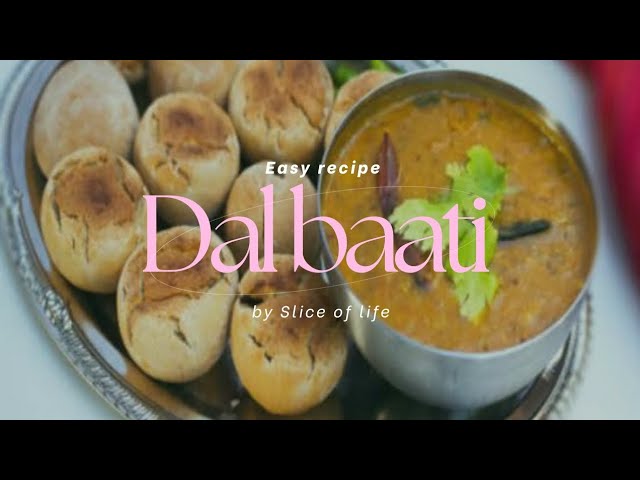 DAL BAATI I Slice of Life I Easy recipes I Indian dish I Hindi