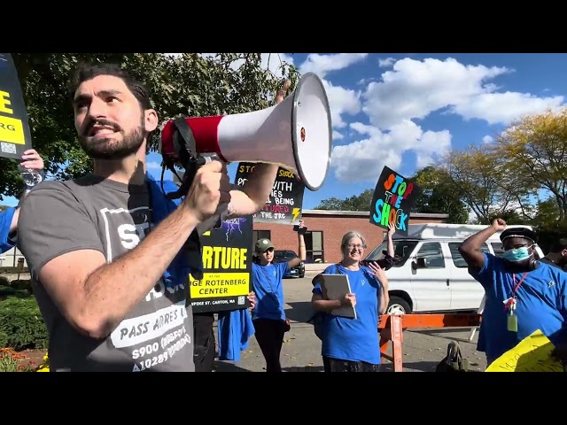 Stop the Shock! Stop the Torture! Close the Judge Rotenberg Center! Part one of two.