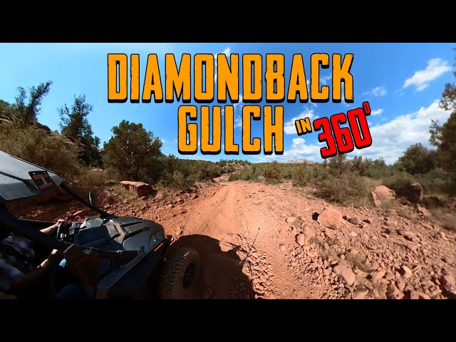 Diamondback Gulch Sedona 360 VR Video Test 1 #redrockatv #offroadhere