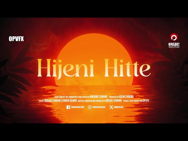 Hijeni Hitte - @baasuki feat. @Rimendn | Animated Music Video | OMADU Productions | 2025