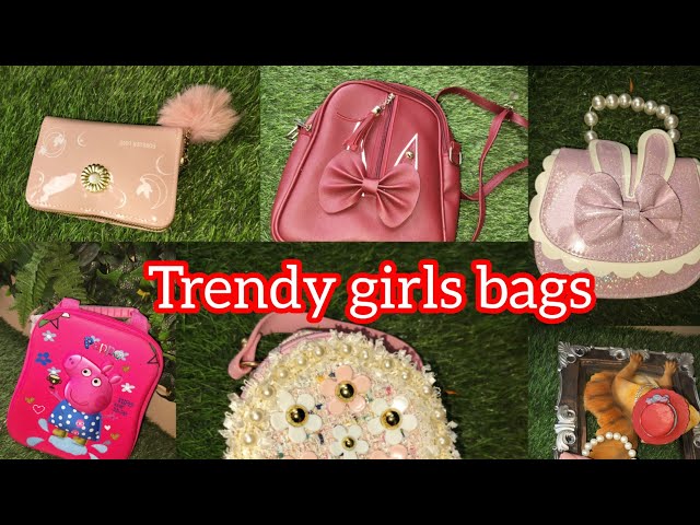 trendy Bags for Girls 💕 girl #family #bag #trending #fashion #wow