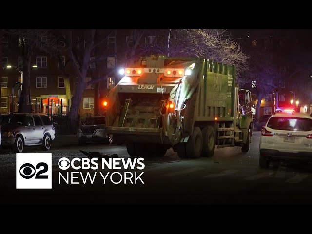 Two teens injured in crash with garbage truck in Queens