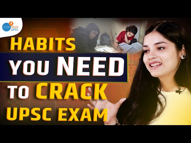 ONLY 6 HOURS OF SLEEP DAILY | IPS Priya Rani | UPSC Motivation | Josh Talks UPSC