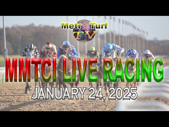 24 January 2025 | Philippines Horse Racing Live | Metro Manila Turf Club Inc.