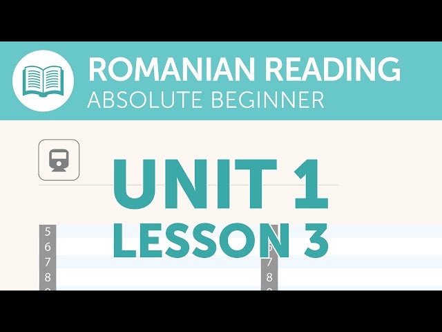 Romanian Reading Practice for Absolute Beginners - Reading the Train Schedule