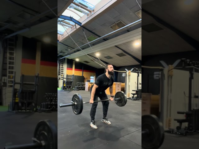 Clean Deadlift + Power Clean + Hang Power Clean + Push Jerk