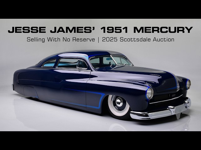 FIRST LOOK - Jesse James' 1951 Mercury - BARRETT-JACKSON 2025 SCOTTSDALE AUCTION