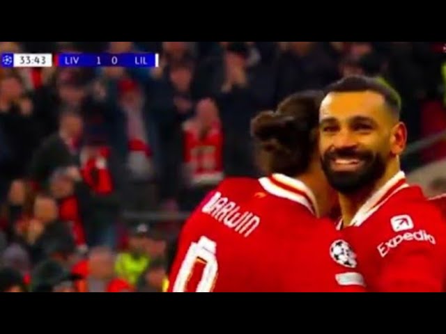 Mohamed Salah Goal | Liverpool vs LOSC Lille 2-1 Highlights | Champions League 2025