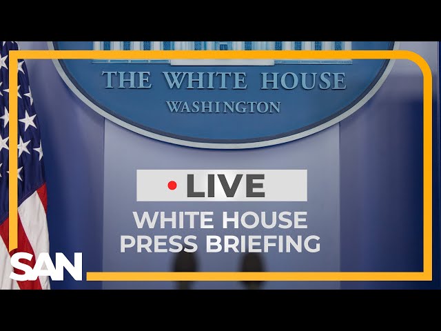 LIVE: White House Press Briefing