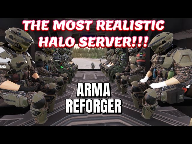 The MOST REALISTIC Halo Server In ARMA REFORGER