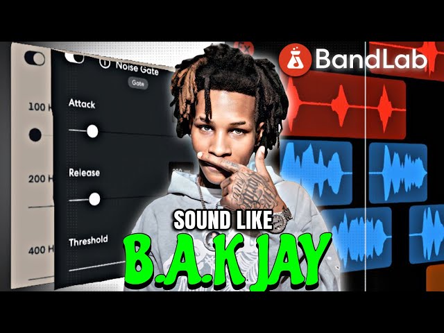 How To Sound Like B.A.K JAY In 5 Mins On Bandlab🎶‼️