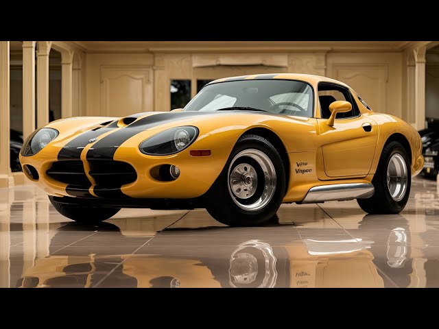 Dodge Viper – The Ultimate American Muscle Car