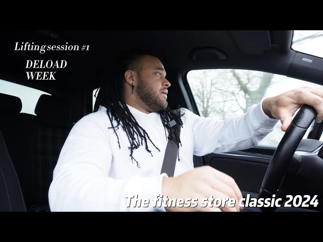 Road to The fitness store classic 2024, week#1 #900+kg total