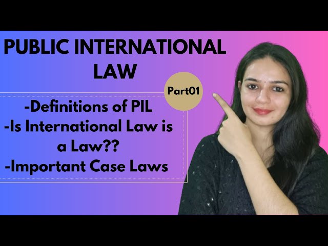 Definitions of Public International Law . UGC NET &JRF June2025.