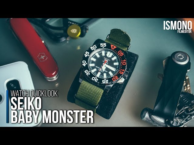 My first automatic watch SEIKO Baby Monster Watch Review