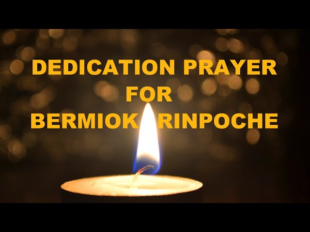 Dedication Prayer for Late Bermiok Rinpoche || Palpung Sherabling Monastic Seat