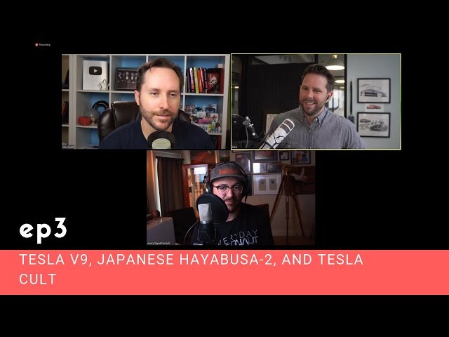 Ep 3. - Tesla V9, Japan’s Hayabusa-2 Touches an Asteroid, The First on Hulu and the Cult of Tesla