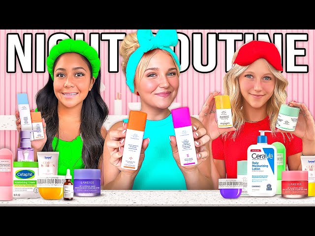 I BOUGHT SKiN CARE FOR MY DAUGHTERS BACK TO SCHOOL NiGHTTiME ROUTiNES!