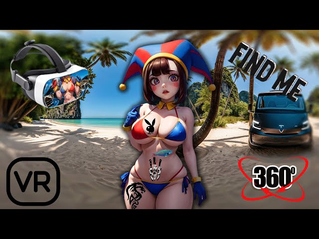 The Amazing Digital Circus  Finding Challenge 🎪 🔍 Pomni girl 🔍 But it's 360° VR Part 1572+