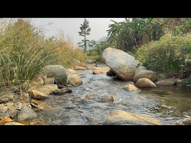 Relaxing water sounds for sleeping water sounds meditation 1H Natural Waterfall sounds