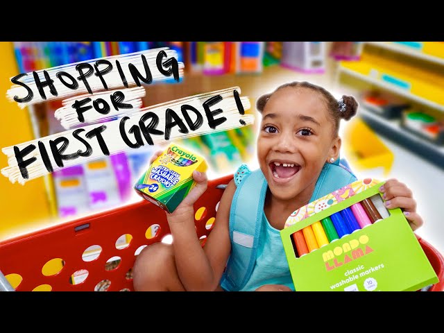 School Supplies Shopping Spree 2022 | First Grade!