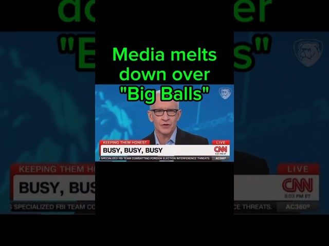 Media Meltdown over "Big Balls" #shorts #doge #funny #republican #democrat #politics #government