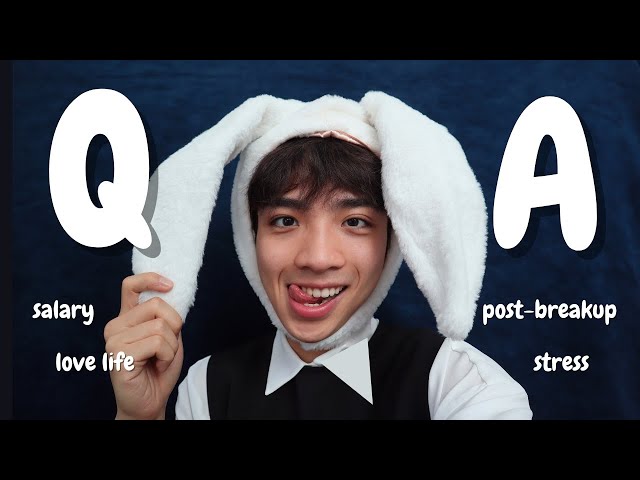 MY FIRST EVER Q&A VIDEO: monthly salary, breakup, tax accountant, and content creator