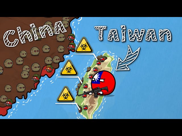 Zombies in Asia - Episode 8. TAIWAN ( Countryballs )