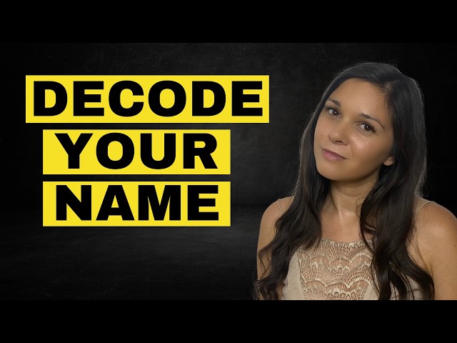 Name Numerology ✨ DISCOVER the Meaning of Your Name & Life Theme