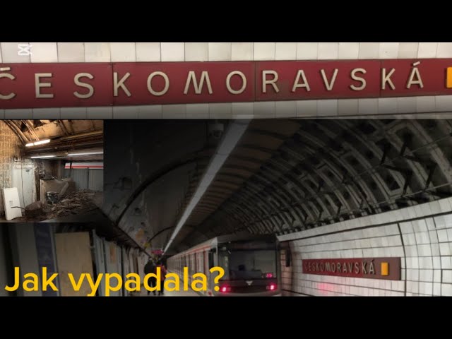 Jak vypadala Českomoravská před uzavřením stanice