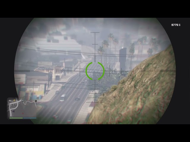 Long range sniper in insurgent GTA V online